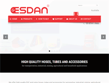 Tablet Screenshot of esdan.com.au